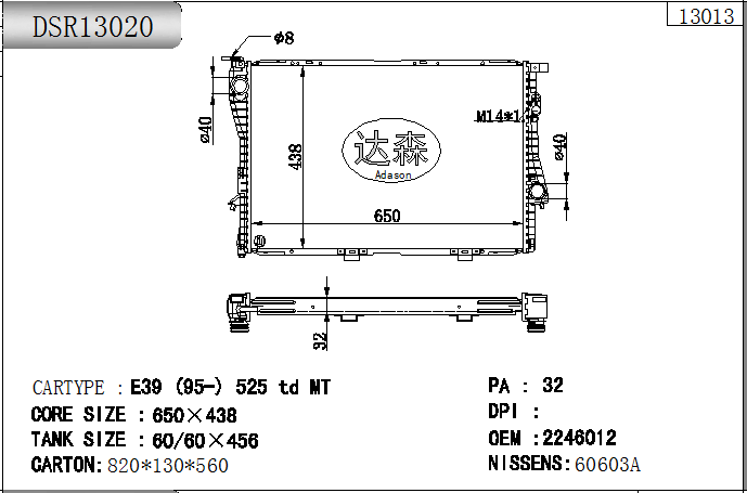 DSR13020