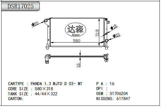 DSR17025
