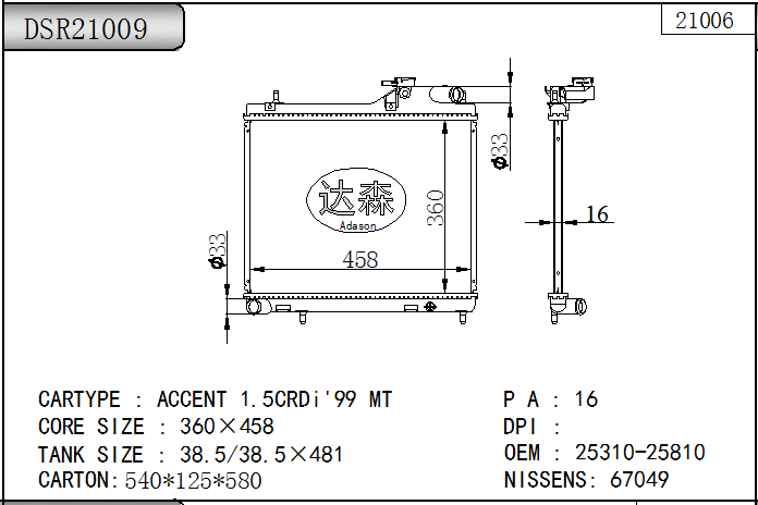 DSR21009