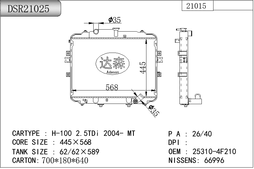 DSR21025