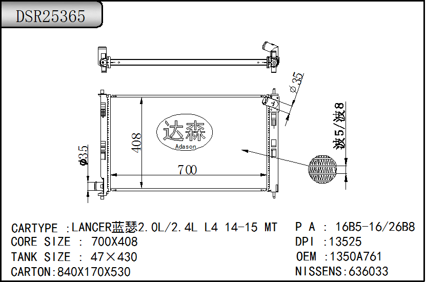 DSR25365